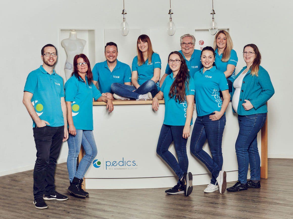 Das Team des Sanitätshauses pedics. in Bad Neuenahr-Ahrweiler